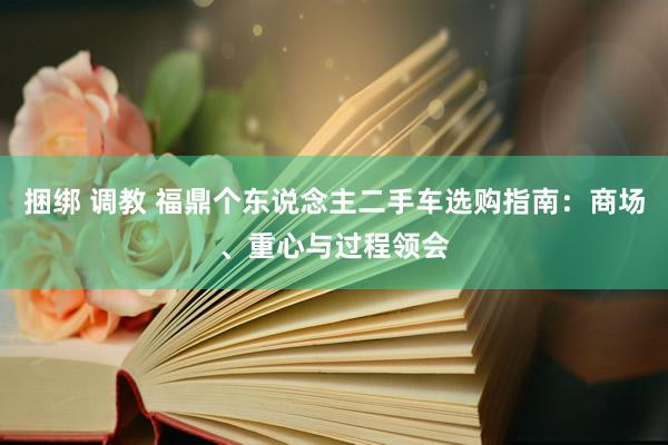 捆绑 调教 福鼎个东说念主二手车选购指南：商场、重心与过程领会